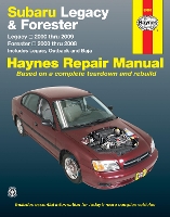 Book Cover for Subaru Legacy & Forester covering Legacy (2000-2009) & Forester (2000-2008), inc. Legacy Outback & Baja Haynes Repair Manual (USA) by Haynes Publishing