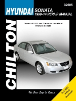 Book Cover for Hyundai Sonata (Chilton) by Haynes Publishing