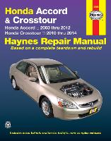 Book Cover for Honda Accord (2003-2012) & Crosstour (2010-2014) Haynes Repair Manual (USA) by Haynes Publishing