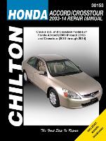 Book Cover for Honda Accord/Crosstour (Chilton) by Haynes Publishing