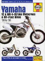 Book Cover for Yamaha YZ & WR 4-stroke Motocross Bikes (98 - 08) Haynes Repair Manual by Haynes Publishing