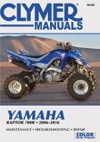 Book Cover for Clymer Yamaha Raptor 700R Motorcycle Repair Manual by Haynes Publishing