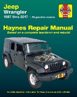 Book Cover for Jeep Wrangler ('87-'17) by Haynes Publishing