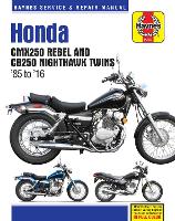 Book Cover for Honda CMX250 Rebel & CB250 Nighthawk Twins (85-16) by Haynes Publishing