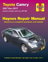 Book Cover for Toyota Camry & Avalon & Lexus ES 350 (2007-2017) (USA) by Haynes Publishing