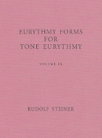 Book Cover for Eurythmy Forms for Tone Eurythmy by Rudolf Steiner