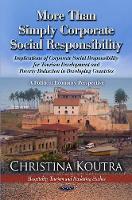 Book Cover for More Than Simply Corporate Social Responsibility by Christina Koutra