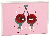 Book Cover for Cherry Dancers Big Notecard Set by Hsinping Pan