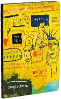 Book Cover for Hollywood Africans by Jean-Michel Basquiat A5 Notebook by Jean-Michel Basquiat