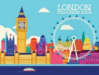 Book Cover for London Coloring Book by Min Heo