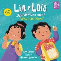 Book Cover for Lia & Luís / Quiene tiene mas? by Ana Crespo, Giovana Medeiros