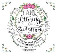 Book Cover for Hand Lettering for Relaxation by Amy Latta