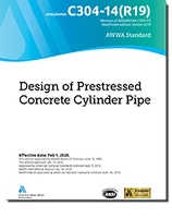 Book Cover for C304-14(R19) Design of Prestressed Concrete Cylinder Pipe by American Water Works Association