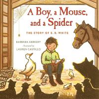 Book Cover for A Boy, a Mouse, and a Spider by Barbara Herkert