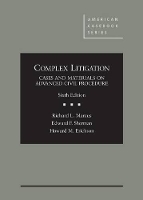 Book Cover for Complex Litigation by Richard L. Marcus, Edward F. Sherman, Howard M. Erichson