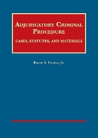 Book Cover for Adjudicatory Criminal Procedure by Roger A. Fairfax Jr.