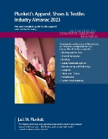 Book Cover for Plunkett's Apparel, Shoes & Textiles Industry Almanac 2023 by Jack W. Plunkett