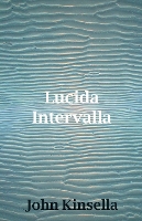 Book Cover for Lucida Intervalla by John Kinsella