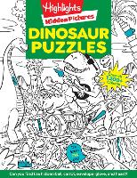 Book Cover for Dinosaur Puzzles by Highlights