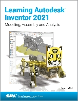 Book Cover for Learning Autodesk Inventor 2021 by Randy Shih