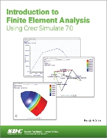 Book Cover for Introduction to Finite Element Analysis Using Creo Simulate 7.0 by Randy H. Shih