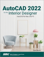 Book Cover for AutoCAD 2022 for the Interior Designer by Dean Muccio