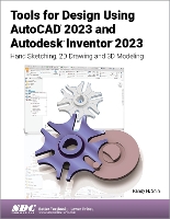 Book Cover for Tools for Design Using AutoCAD 2023 and Autodesk Inventor 2023 by Randy H. Shih