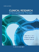 Book Cover for Clinical Research in Occupational Therapy by Martin S. Rice, Franklin Stein, George Tomlin