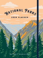 Book Cover for National Parks 2024 Weekly Planner by Editors of Rock Point