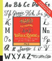 Book Cover for Hand Lettering A to Z Workbook by Abbey Sy