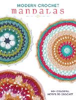 Book Cover for Modern Crochet Mandalas by Interweave