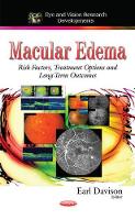 Book Cover for Macular Edema by Earl Davison