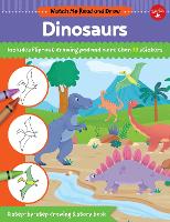 Book Cover for Watch Me Read and Draw: Dinosaurs by Samantha Chagollan