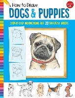 Book Cover for How to Draw Dogs & Puppies by Diana Fisher