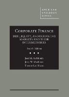 Book Cover for Corporate Finance by Jose M. Gabilondo, Jerry W. Markham, Thomas Lee Hazen