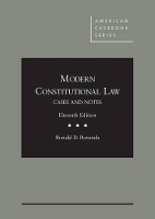 Book Cover for Modern Constitutional Law by Ronald D. Rotunda