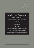 Book Cover for A Modern Approach to Evidence by Richard Owen Lempert, Samuel R. Gross, James S. Liebman, John H., JD, MAR Blume