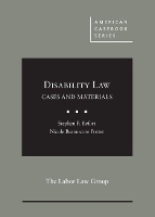 Book Cover for Disability Law by Stephen F. Befort, Nicole B. Porter