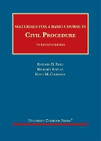 Book Cover for Materials for a Basic Course in Civil Procedure by Richard H. Field, Benjamin Kaplan, Kevin M. Clermont