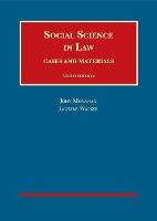 Book Cover for Social Science in Law, Cases and Materials by John Monahan, W. Laurens Walker