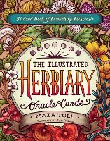 Book Cover for The Illustrated Herbiary Oracle Cards by Maia Toll