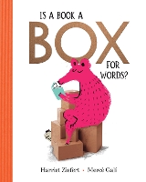 Book Cover for Is a Book a Box for Words? by Harriet Ziefert