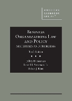 Book Cover for Business Organizations Law and Policy by Jeffrey D. Bauman, Russell B. Stevenson, Jr., Robert J. Rhee