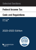 Book Cover for Selected Sections Federal Income Tax Code and Regulations, 2022-2023 by Steven A. Bank, Kirk J. Stark