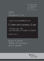 Book Cover for Cases and Materials on Constitutional Law by Daniel A. Farber, William N. Eskridge Jr., Jane S. Schacter