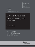 Book Cover for Civil Procedure by John T. Cross, Leslie W. Abramson, Ellen E. Deason