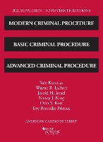 Book Cover for Modern Criminal Procedure, Basic Criminal Procedure, and Advanced Criminal Procedure, 2022 Supplement by Yale Kamisar, Wayne R. LaFave, Jerold H. Israel, Nancy J. King