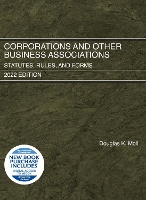 Book Cover for Corporations and Other Business Associations by Douglas K. Moll