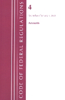 Book Cover for Code of Federal Regulations, Title 04 Accounts, Revised as of January 1, 2022 by Office Of The Federal Register (U.S.)