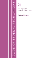 Book Cover for Code of Federal Regulations, Title 21 Food and Drugs 500 - 599, 2022 by Office Of The Federal Register (U.S.)